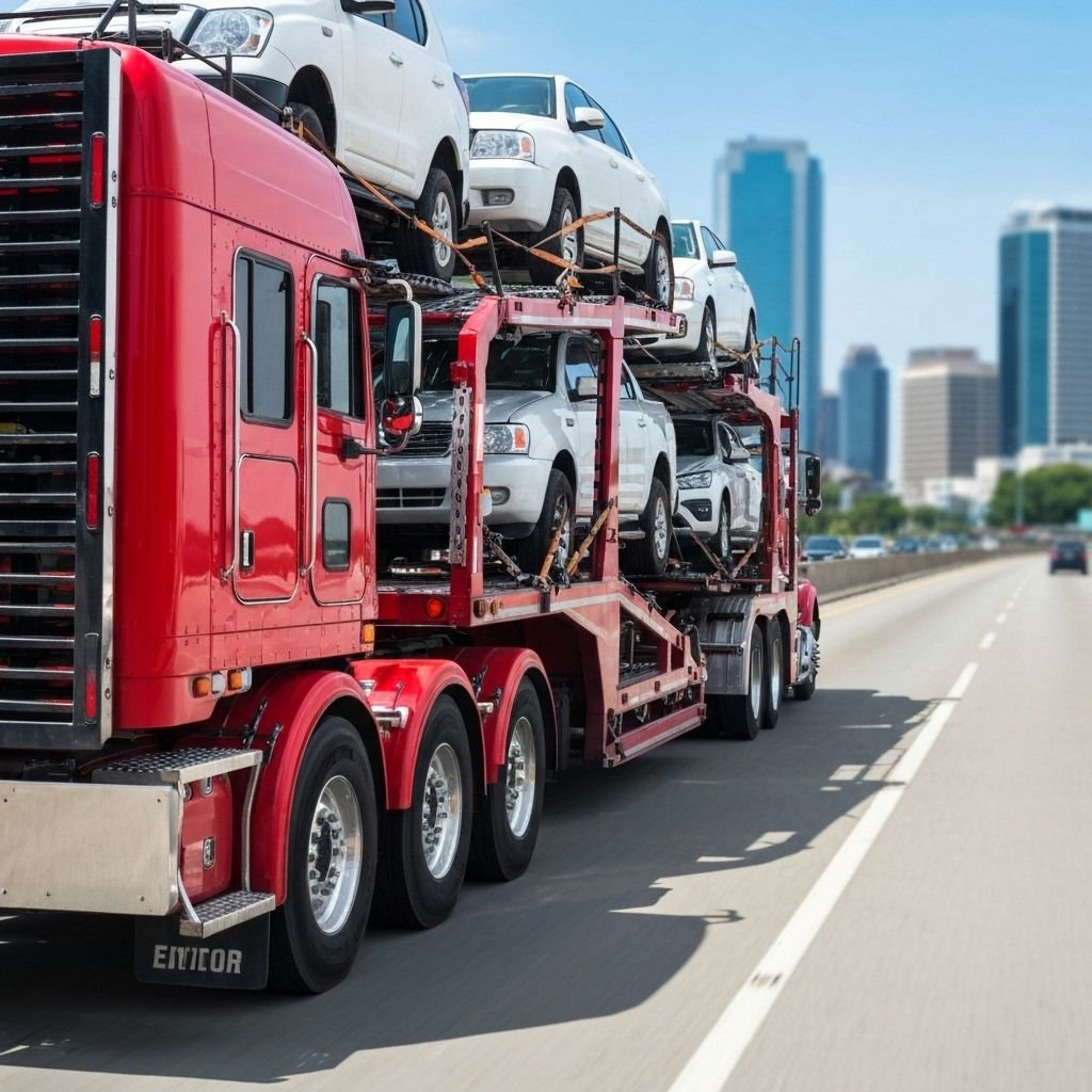 Long-Distance Vehicle Transport